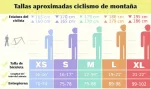 tallas bici mtb