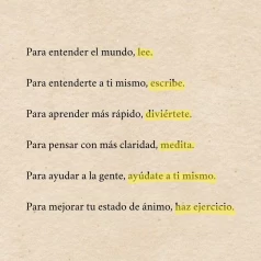 para entender aprender pensar